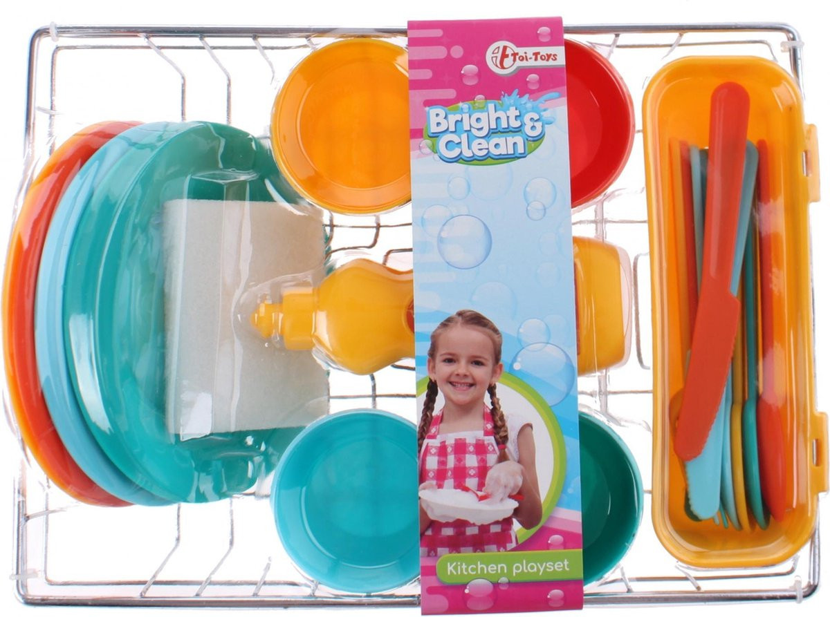 Melissa & Doug - Afwas en Afdroogset