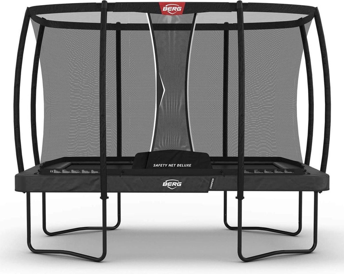 BERG Trampoline Ultim Champion Regular Grey 330 + Safety Net Deluxe