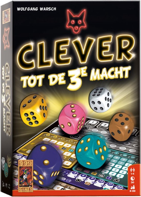 999 games - Clever tot de 3e macht - Dobbelspel