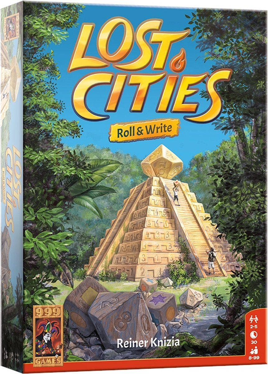 999 Games - Lost Cities: Roll & Write