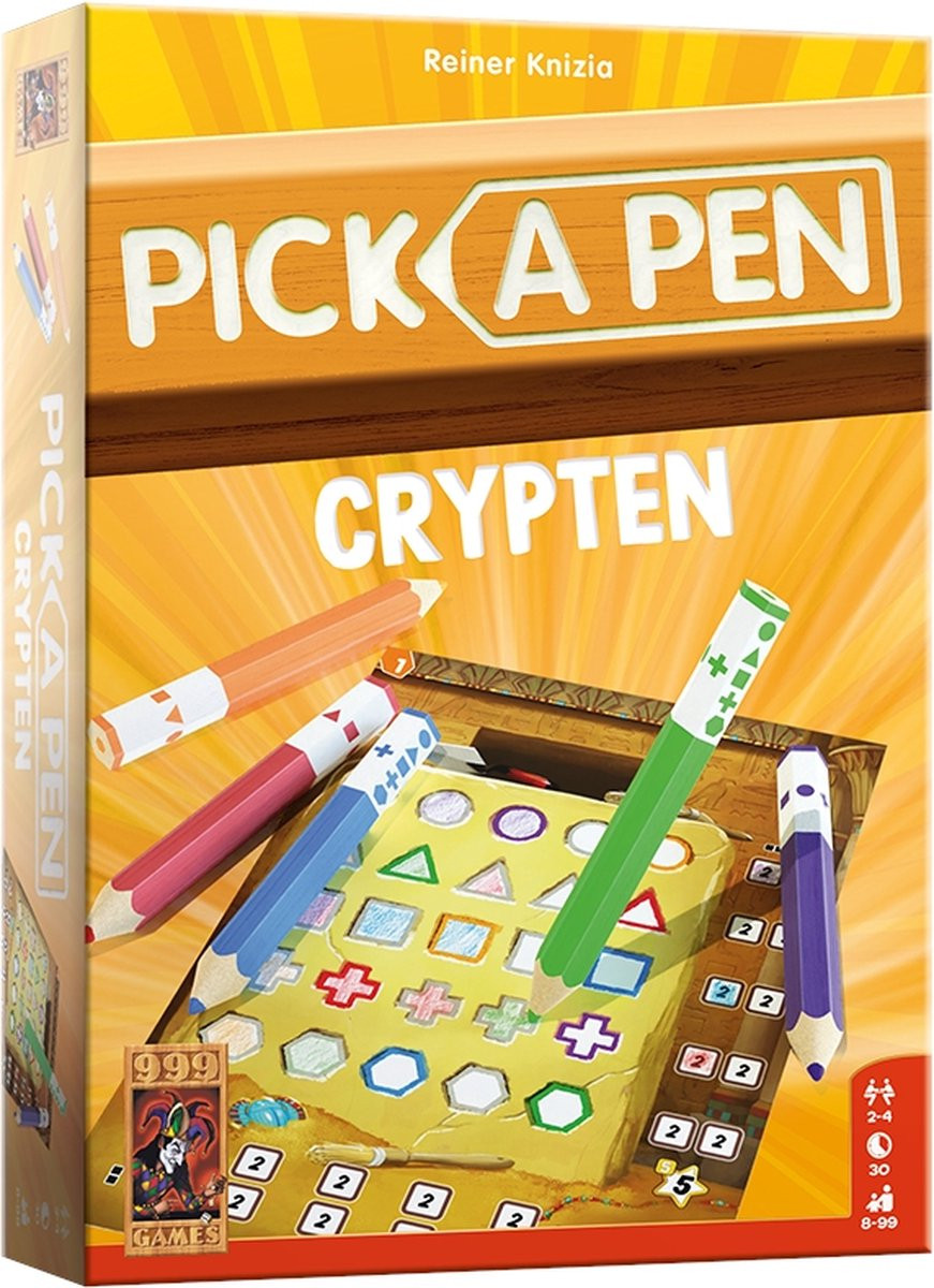 999 Games - Pick a Pen Crypten - Dobbelspel