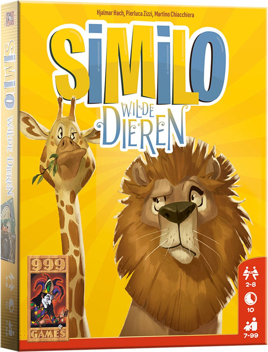 999 Games - Similo Wilde Dieren - Kaartspel