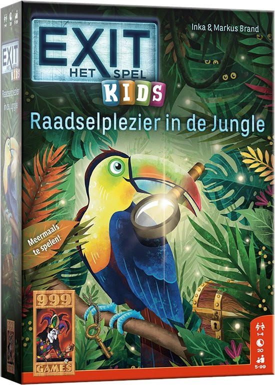 EXIT Kids  - Raadselplezier in de Jungle - Breinbreker