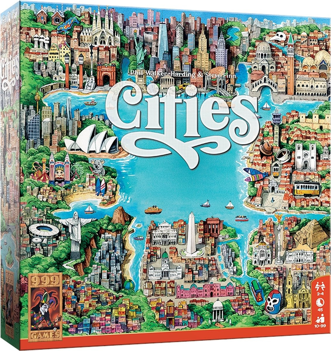 999 Games - Cities - Bordspel 999 Games - Cities - Bordspel
