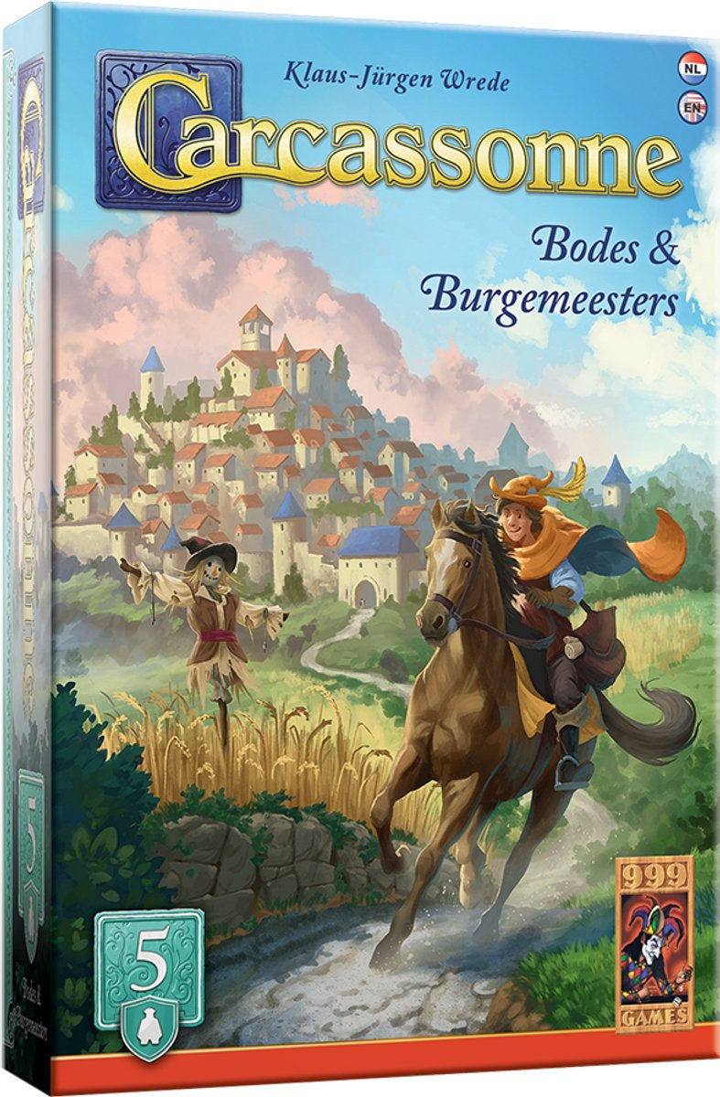 999 Games - Carcassonne uitbreiding 5 - Bodes & Burgemeesters 999 Games - Carcassonne uitbreiding 5 - Bodes & Burgemeesters