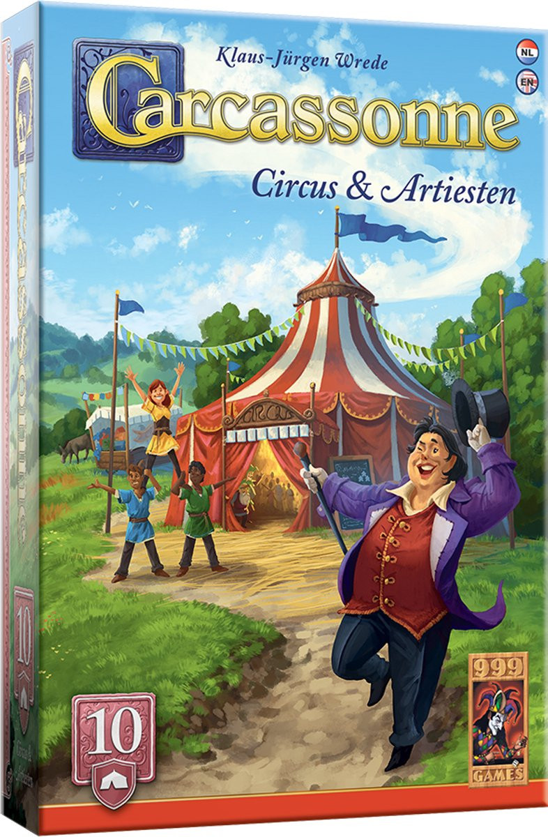 999 Games - Carcassonne uitbreiding 10 - Circus & Artiesten