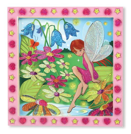 Sticker by Number - Flower Garden Fairy