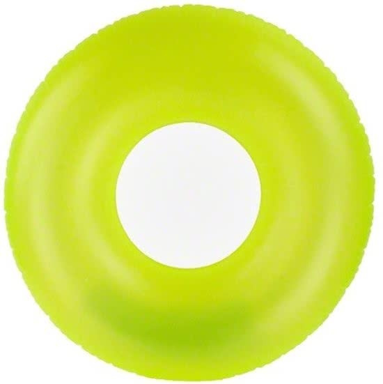 Intex Transparante zwemring 76 cm geel Intex Transparante zwemring 76 cm geel