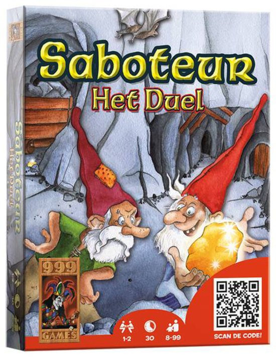 999 Games -Saboteur: Het Duel- Kaartspel