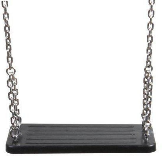 SwingKing Rubber Schommelzitje met Verzinkte Ketting (200cm)