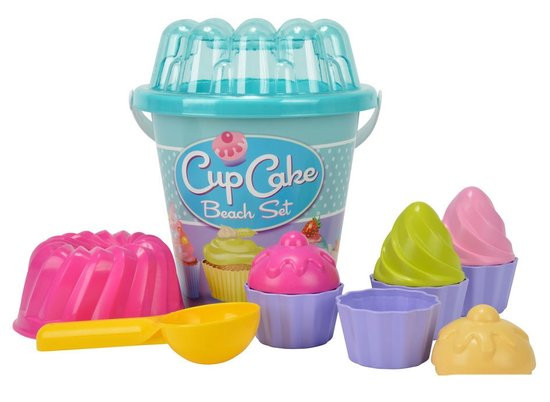 Cupcake Emmerset 12 delen Blauw