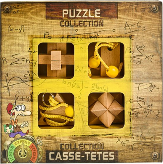 5425004733672 - Eureka Extreme Wooden Puzzles collection Geel