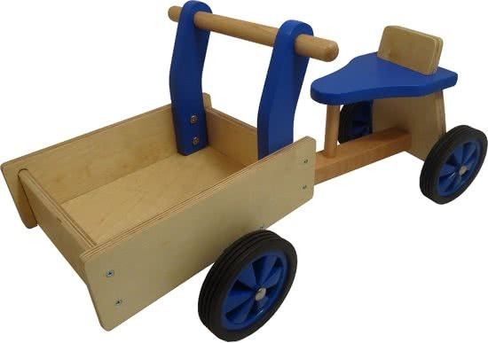 Playwood - Houten Bakfiets Blauw