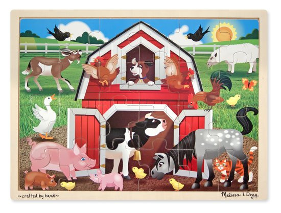 Melissa & Doug - Boerderij - Legpuzzel (24)