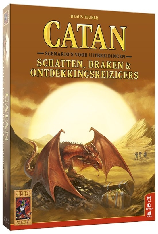 Catan: Schatten, Draken & Ontdekkingsreizigers Bordspel