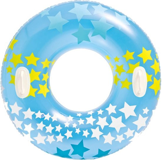 Intex Zwemband 91cm - Star Blauw