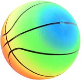 Regenboog Basketbal 25 cm
