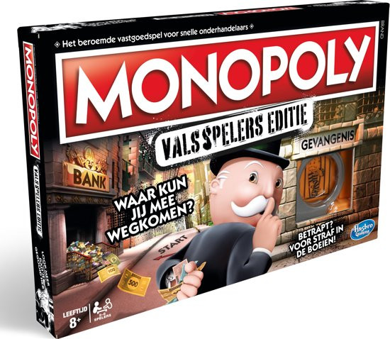 Hasbro - Monopoly- valsspelers editie