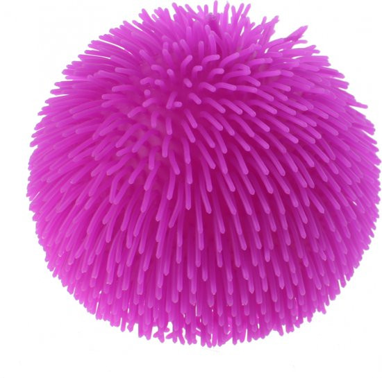 Mega Squeezy Puffer Fluffy Bal 23cm - Paars