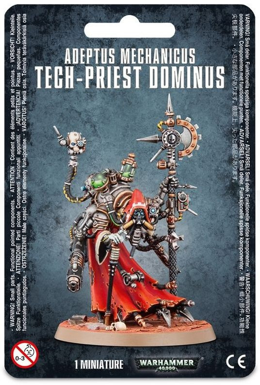 Warhammer 40K - Adeptus Mechanicus - Tech-Priest Dominus (59-18)