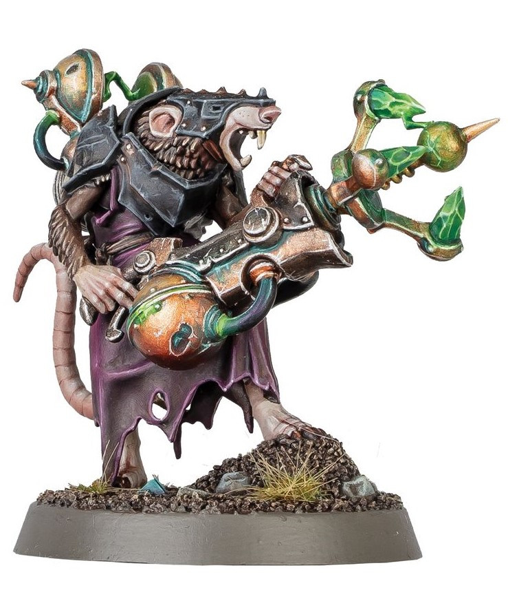 Warhammer Age of Sigmar - Skaven - Warlock Galvaneer (90-51)