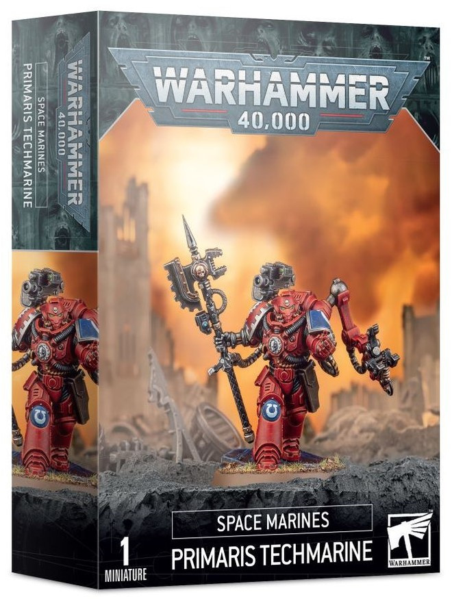 Warhammer 40K - Space Marine - Captain in Gravis Armour