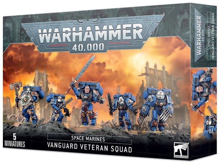 Warhammer 40K - Space Marines - Vanguard Veteran Squad (48-18)