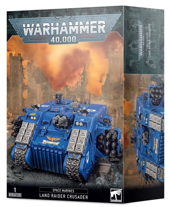 Warhammer 40K - Space Marines - Land Raider Crusader (48-30)