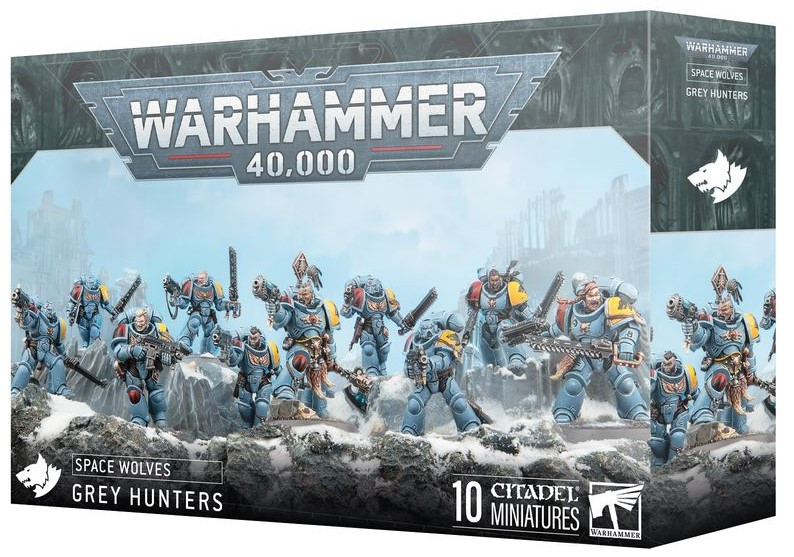 Warhammer 40K - Space Wolves - Grey Hunters (53-21)