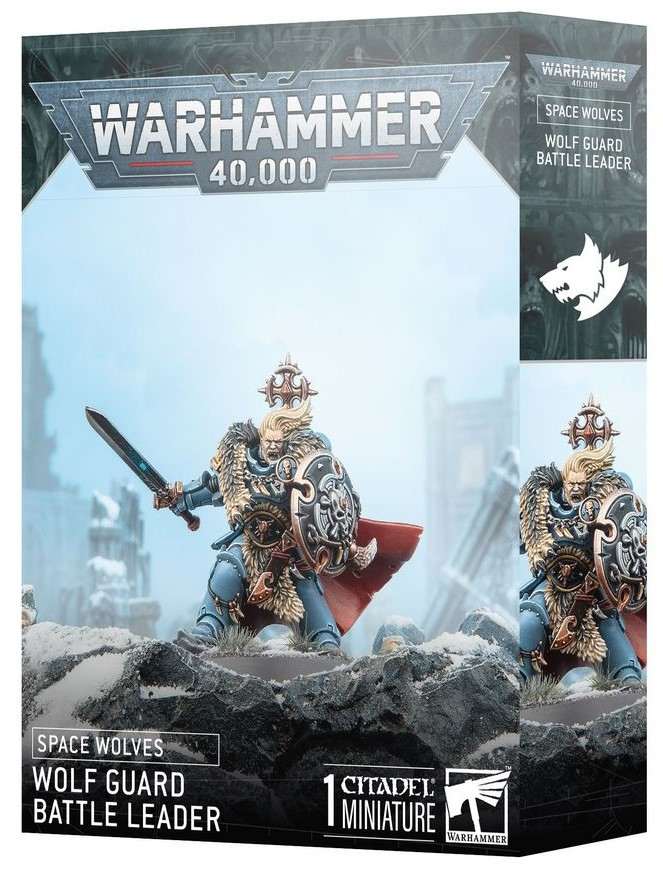 Warhammer 40K - Space Wolves - Wolf Guard Battle Leader (53-31) Warhammer 40K - Space Wolves - Wolf Guard Battle Leader (53-31)