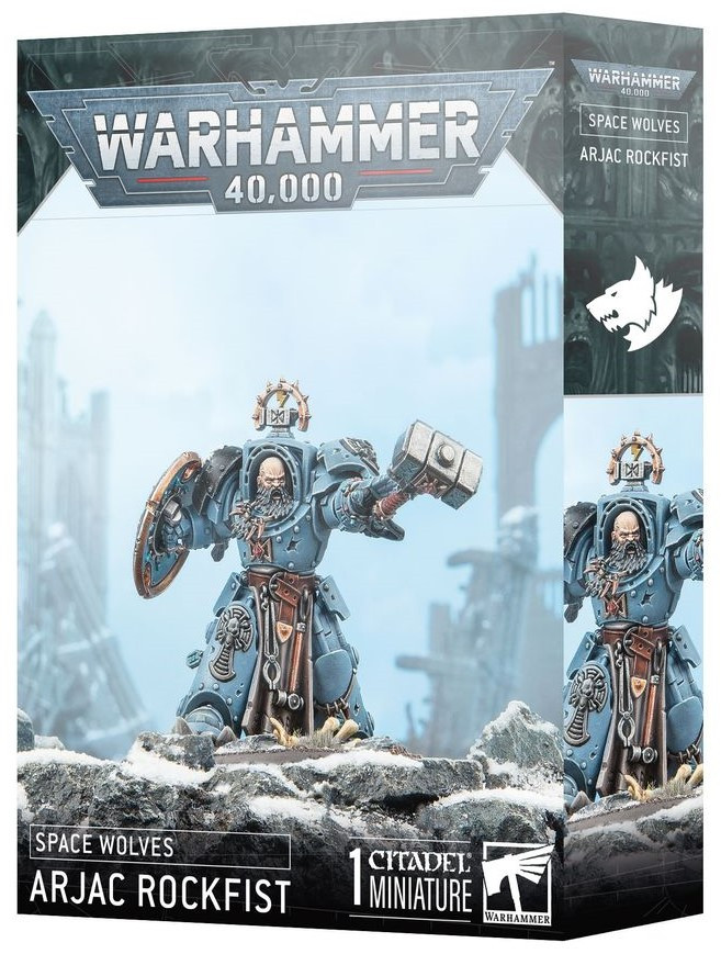 Warhammer 40K - Space Wolves - Arjac Rockfist (53-38) Warhammer 40K - Space Wolves - Arjac Rockfist (53-38)