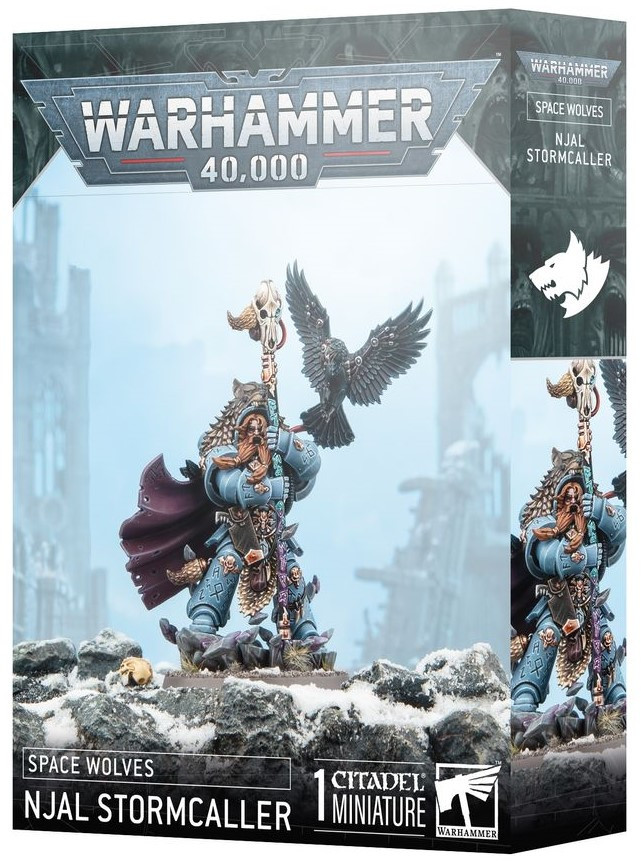 Warhammer 40K - Space Wolves - Njal Stormcaller (53-35)