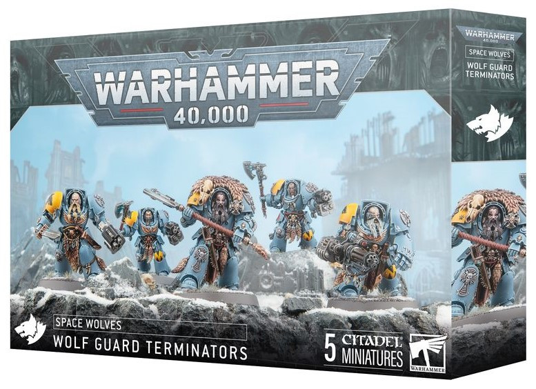Warhammer 40K - Space Wolves - Wolf Guard Terminators (53-36)