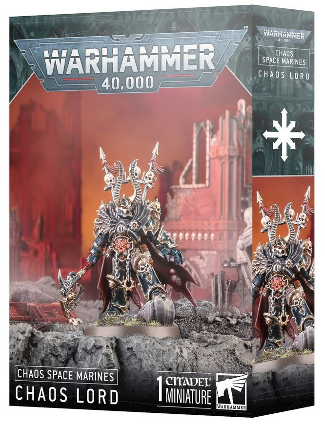 Warhammer 40K - Chaos Space Marines - Chaos Lord (43-100)
