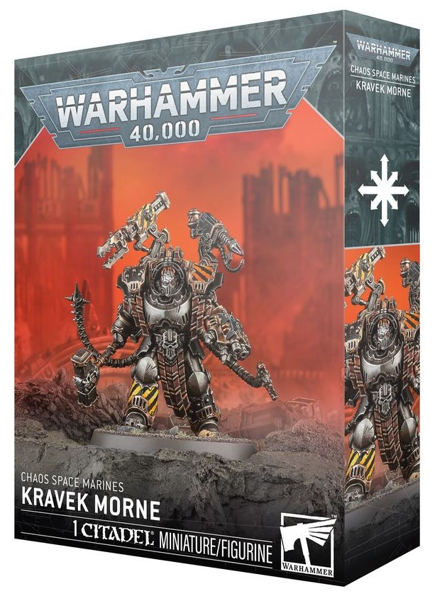 Warhammer 40K - Chaos Spaces - Kravek Morne (43-33)