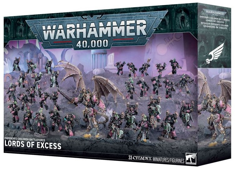 Warhammer 40K - Emperor’s Children - Battleforce - Lords of Excess (37-12)