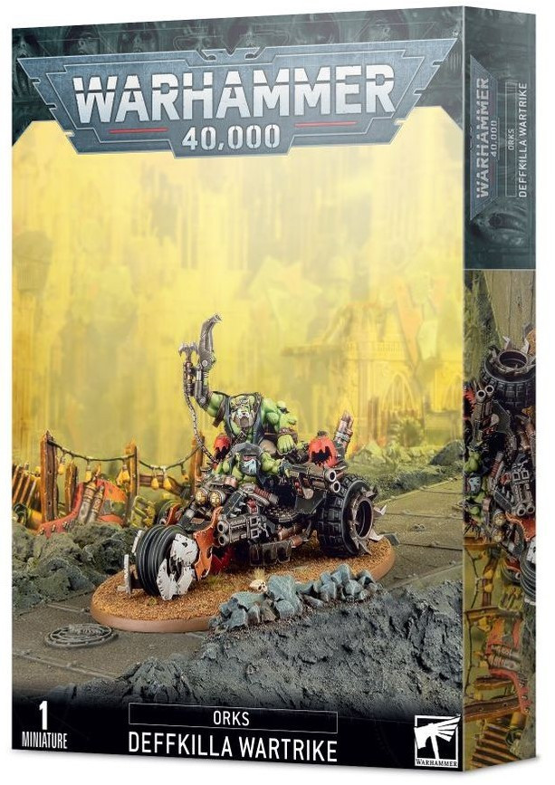 Warhammer 40K - Orks - Deffkilla Wartrike (50-38)