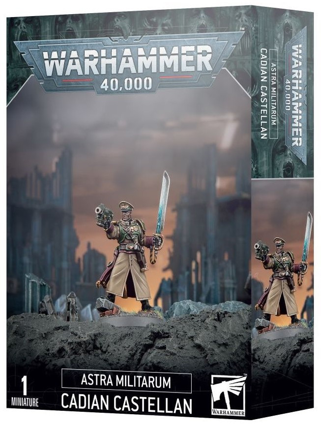Warhammer 40K - Astra Militarum - Cadian Castellan (47-34)