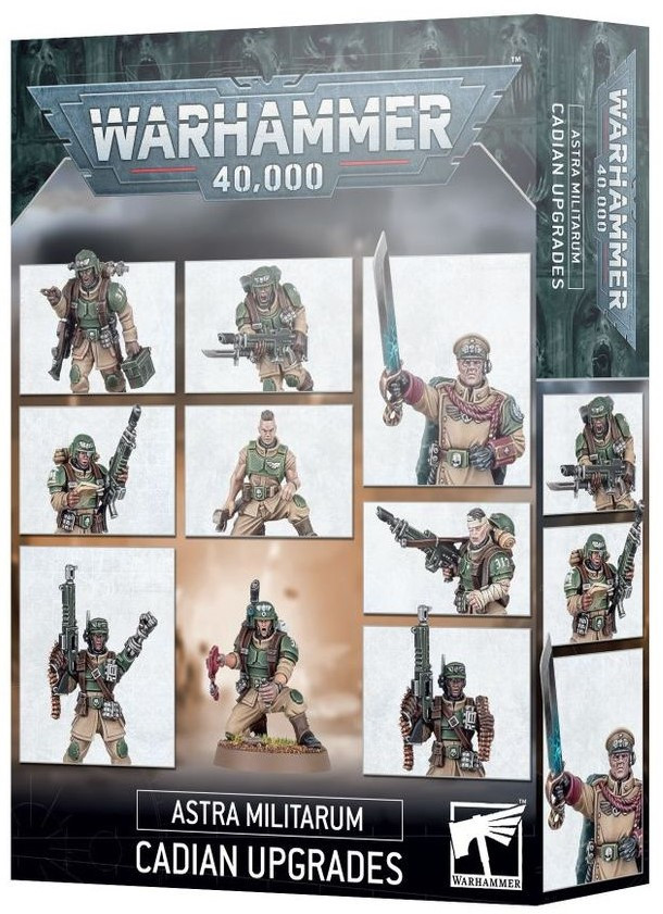 Warhammer 40K - Astra Militarum - Cadian Upgrades (47-40) Warhammer 40K - Astra Militarum - Cadian Upgrades (47-40)