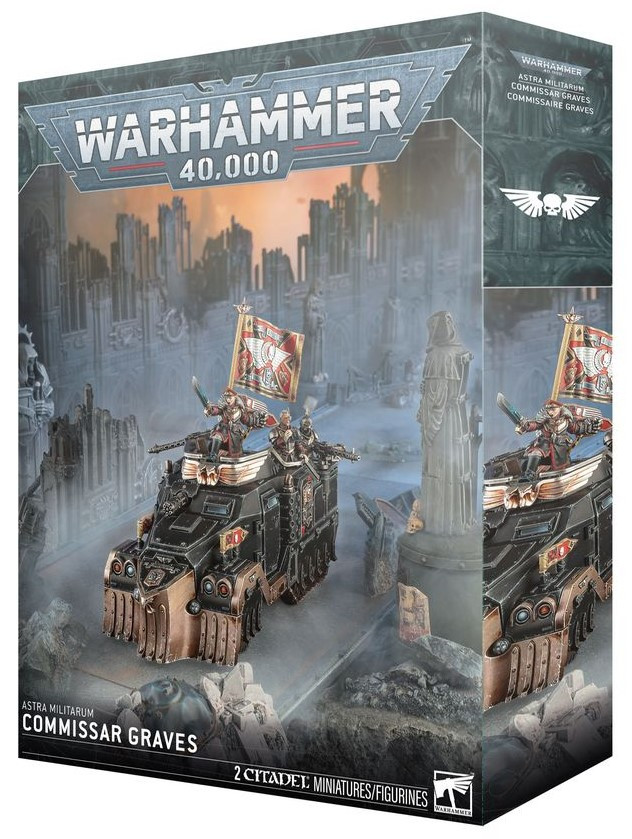 Warhammer 40K - Astra Militarum - Commissar Graves (47-58)