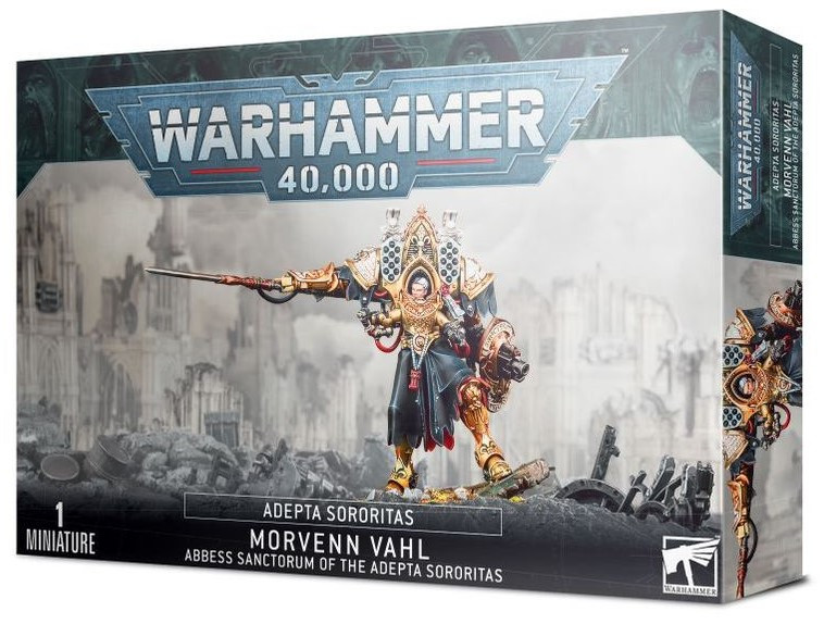 Warhammer 40K - Adepta Sororitas - Morvenn Vahl, Abbess Sanctorum (52-37)