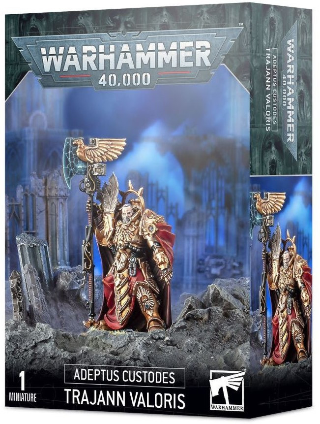Warhammer 40K - Adeptus Custodes - Captain-General Trajann Valoris (01-10) Warhammer 40K - Adeptus Custodes - Captain-General Trajann Valoris (01-10)