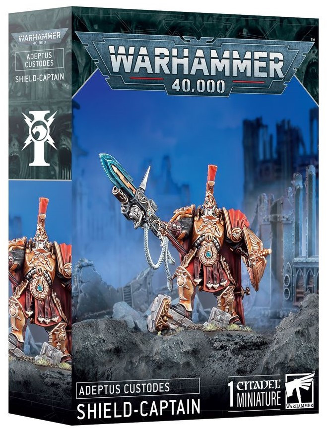 Warhammer 40K - Adeptus Custodes - Shield Captain (01-21)