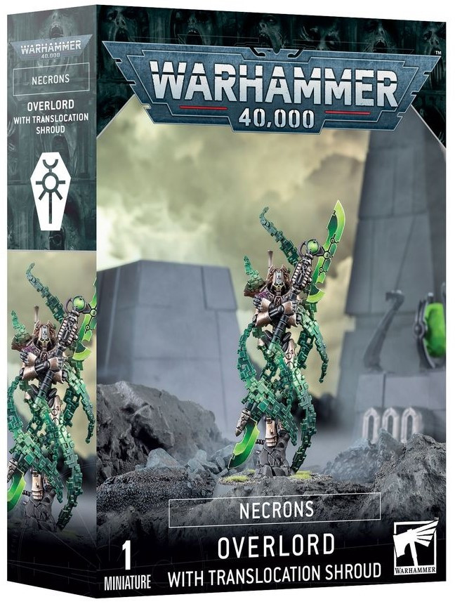 Warhammer 40K - Necrons - Overlord with Translocation Shroud (49-70)