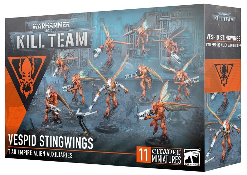 Warhammer 40K Kill Team - T'au Empire - Vespid Stingwings (103-51)