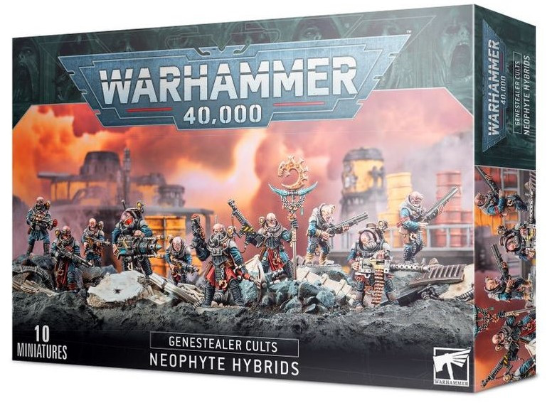 Warhammer 40K - Genestealer Cults - Neophyte Hybrids (51-52)