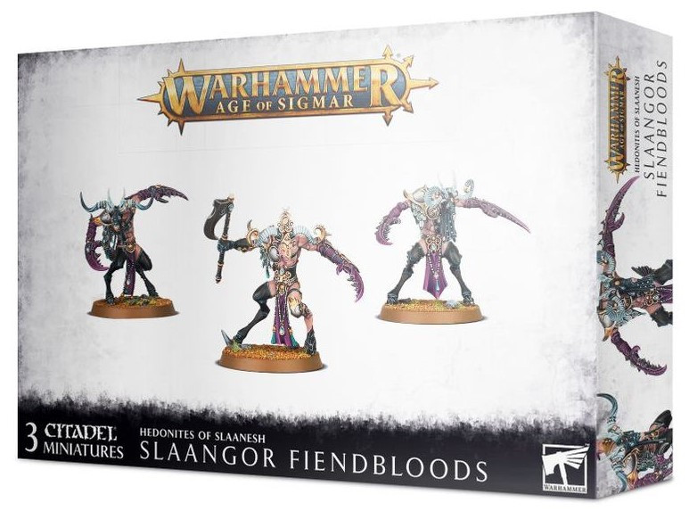 Warhammer Age of Sigmar - Hedonites of Slaanesh - Slaangor Fiendbloods (83-89)