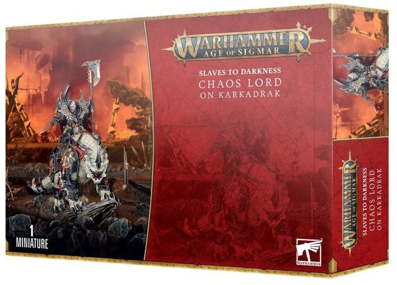 Warhammer Age of Sigmar - Slaves to Darkness - Chaos Lord on Karkadrak (83-62)