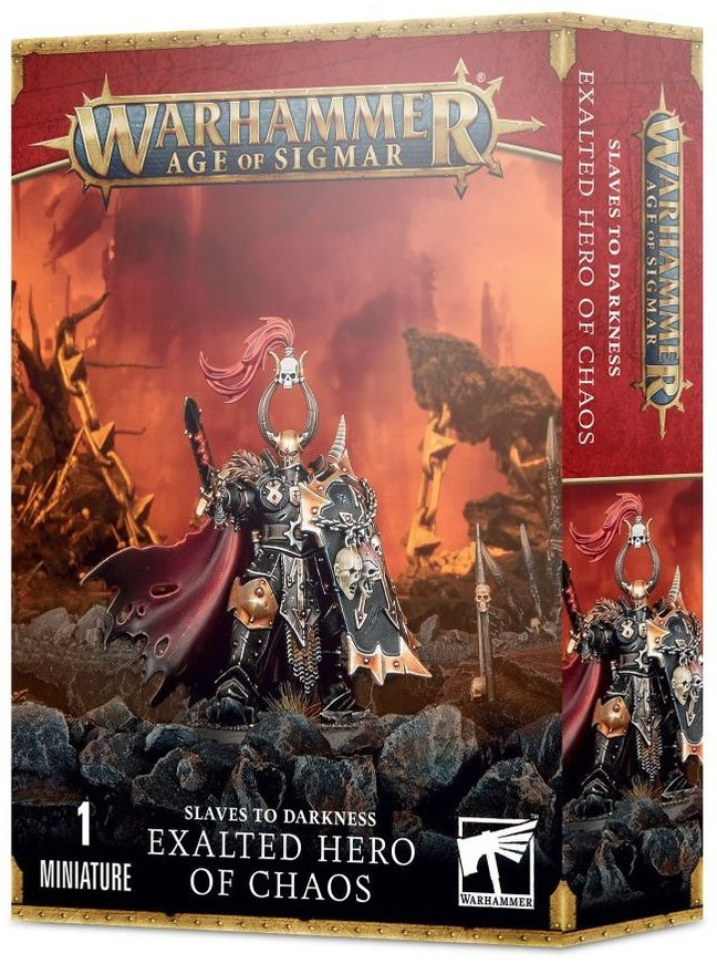 Warhammer Age of Sigmar - Slaves to Darkness - Exalted Hero of Chaos (83-67)