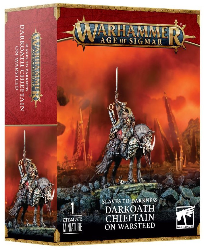 Warhammer Age of Sigmar - Slaves to Darkness - Darkoath Chieftain on Warsteed (83-53)